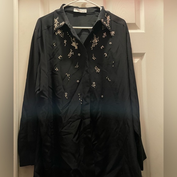 Givenchy Silk Embroidery Blouse - Picture 3 of 5